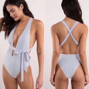 Brand new Dusty Blue Monokini